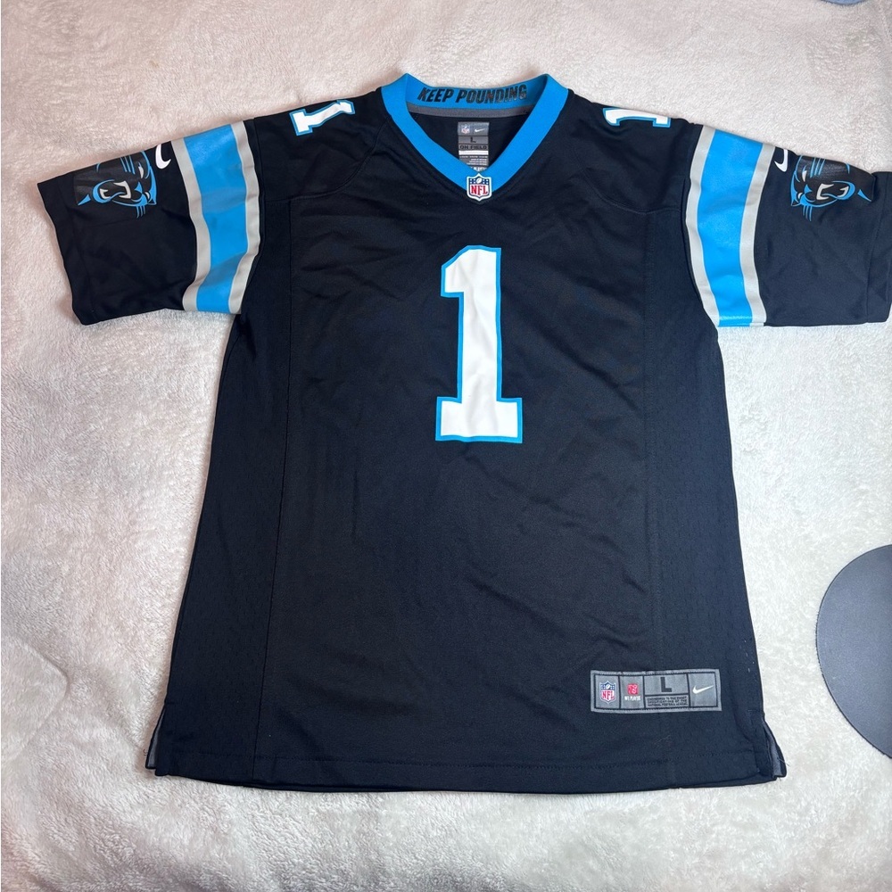 NFL Black and Light Blue Youth Jersey NOT FOR SALE